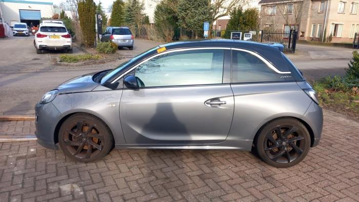 Opel Adam 1.0 Ecotec 12V SIDI Turbo Sloopvoertuig (2015, Zilvergrijs)