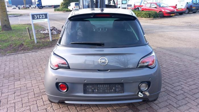 Opel Adam 1.0 Ecotec 12V SIDI Turbo Sloopvoertuig (2015, Zilvergrijs)