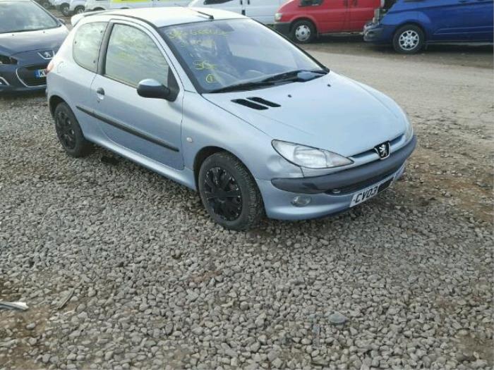 Peugeot 206 Sloopvoertuig (2003, Metallic, Grijs)