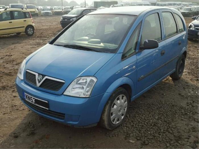 Opel Meriva 1.6 Sloopvoertuig (2003, Licht, Blauw)