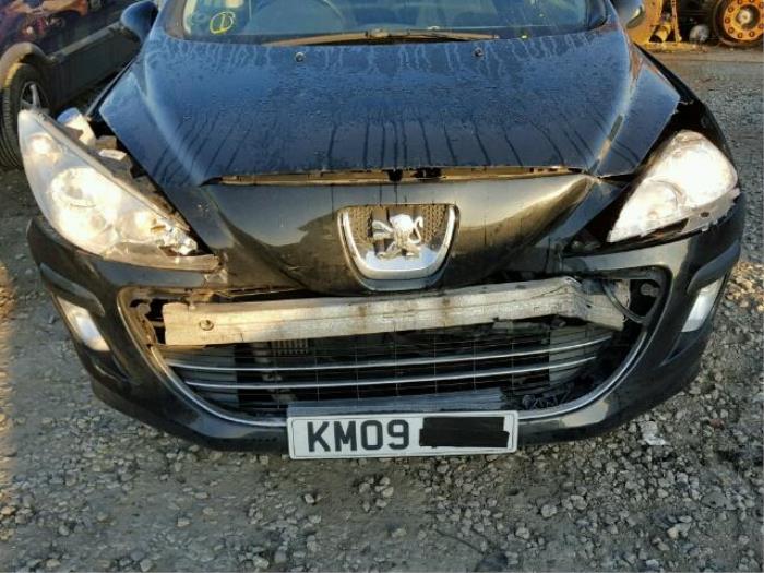 Peugeot 308 Sloopvoertuig (2008, Metallic, Zwart)