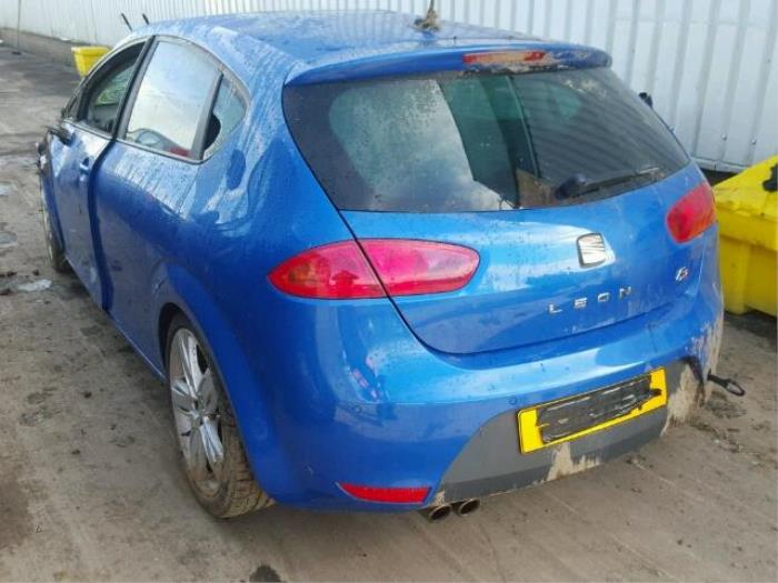 Seat Leon 2.0 TDI 16V FR Sloopvoertuig (2011, Donker, Blauw)
