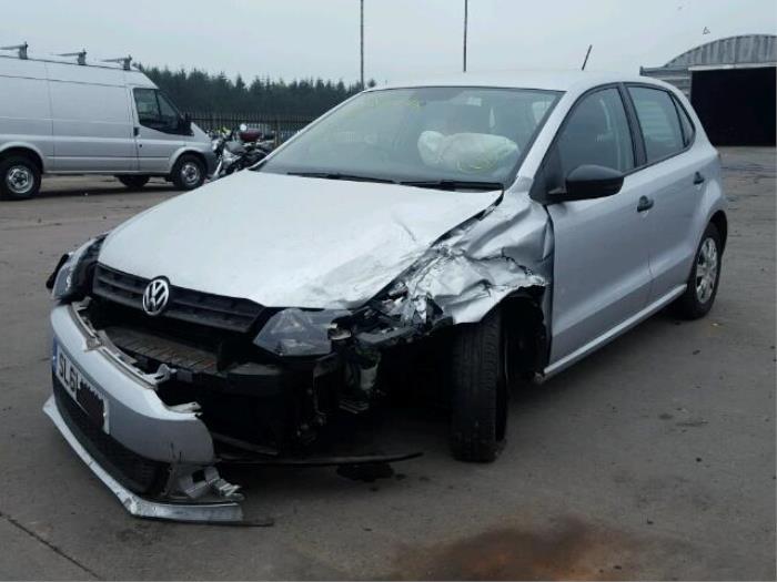 Volkswagen Polo V 1.2 12V Sloopvoertuig (2011, Zilver)