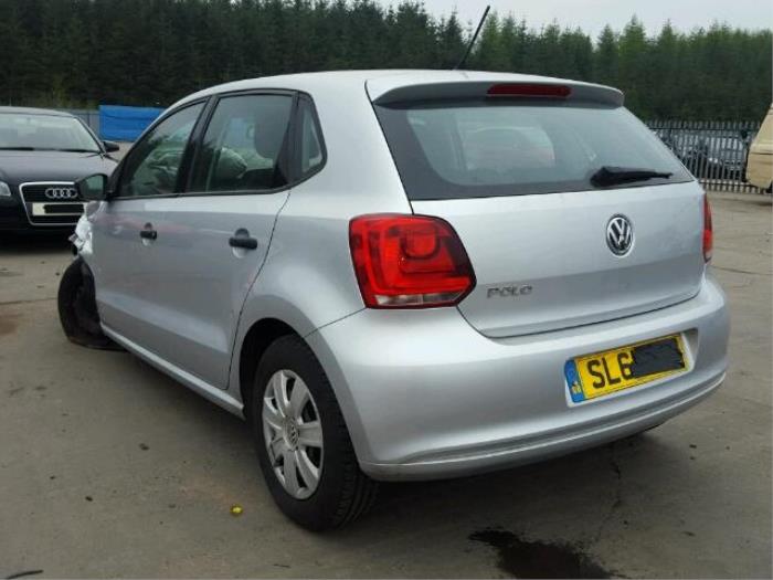 Volkswagen Polo V 1.2 12V Sloopvoertuig (2011, Zilver)