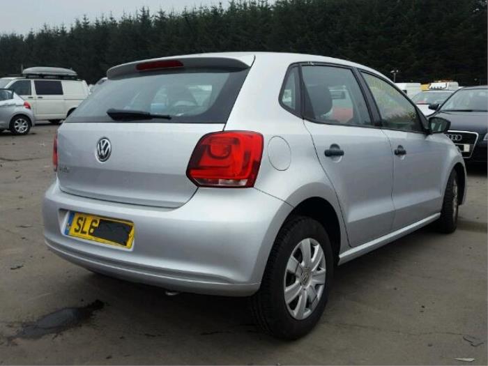 Volkswagen Polo V 1.2 12V Sloopvoertuig (2011, Zilver)