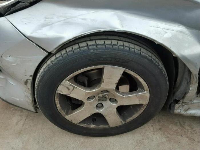 Peugeot 207 SW 1.6 16V Sloopvoertuig (2010, Grijs, Moonmist, Aluminium)