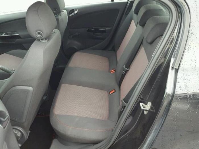 Opel Corsa D 1.2 16V Sloopvoertuig (2009, Zwart)