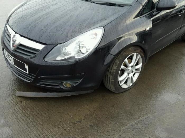 Opel Corsa D 1.2 16V Sloopvoertuig (2009, Zwart)