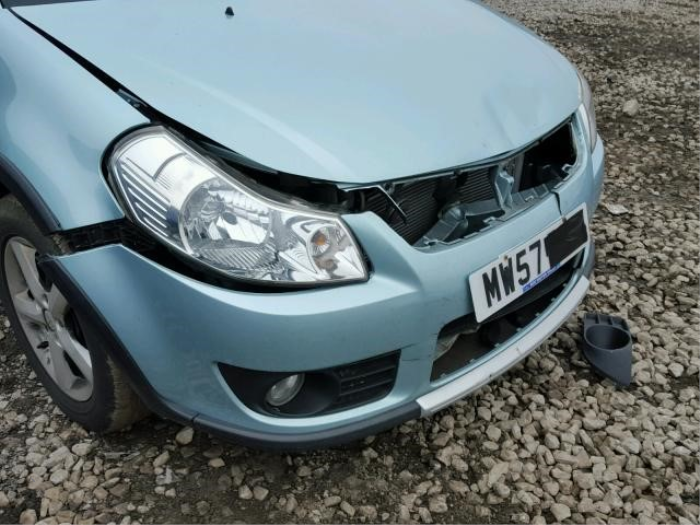 Suzuki SX4 1.6 16V VVT Comfort,Exclusive Autom. Sloopvoertuig (2008, Licht, Metallic, Blauw)