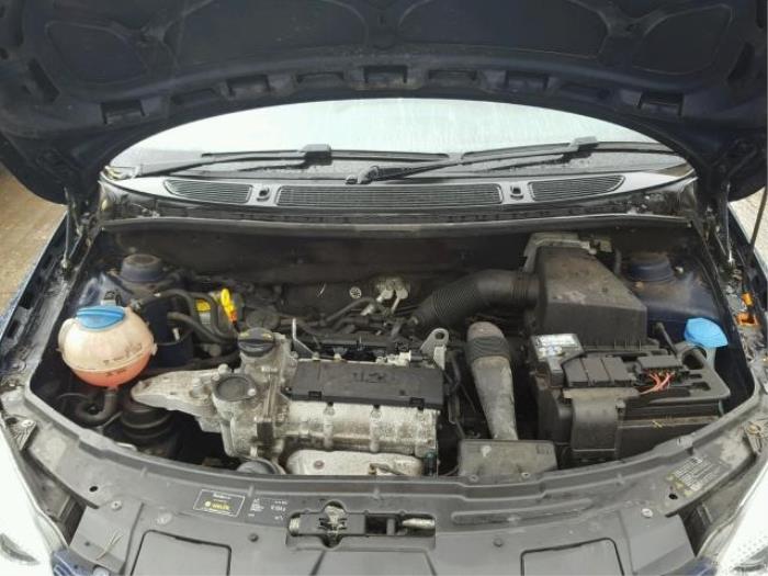 Skoda Fabia II 1.2i 12V Sloopvoertuig (2009, Blauw, Wit)