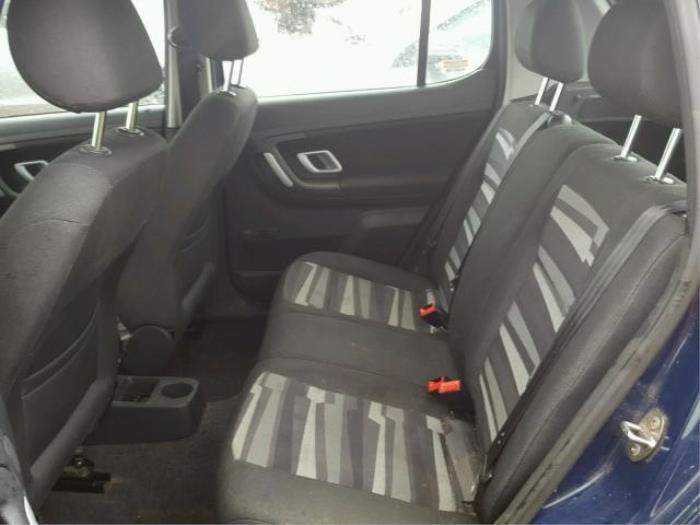 Skoda Fabia II 1.2i 12V Sloopvoertuig (2009, Blauw, Wit)