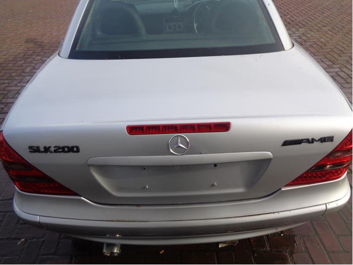 Mercedes SLK 2 0 200 K 16V Sloopvoertuig 2002 Metallic Zilver 