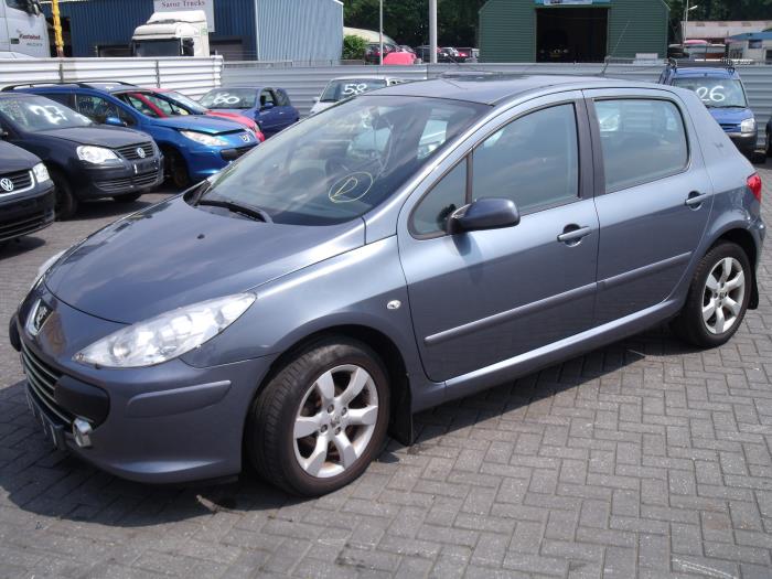 Peugeot 307 1.6 HDi 16V Sloopvoertuig (2007, Grijs)