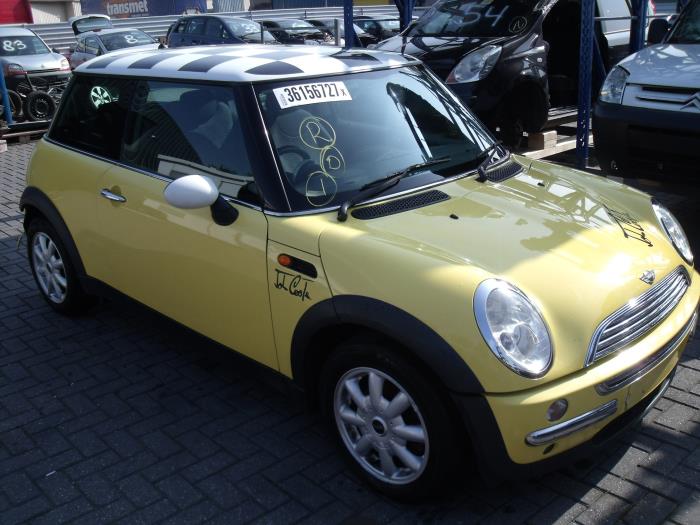 Mini Mini One/Cooper 1.6 16V Cooper Sloopvoertuig (2002, Geel)