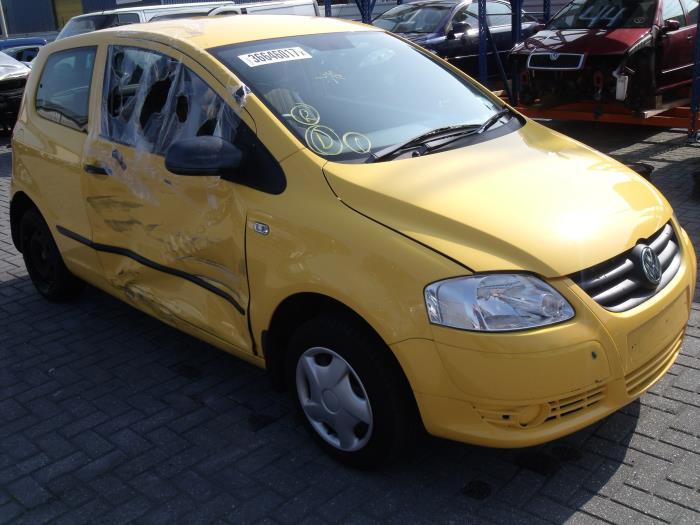 Volkswagen Fox 1.2 Sloopvoertuig (2007, Geel)