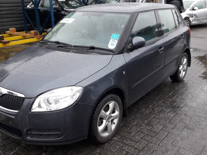 Skoda Fabia II 1.2i 12V Sloopvoertuig (2008, Donker, Grijs)