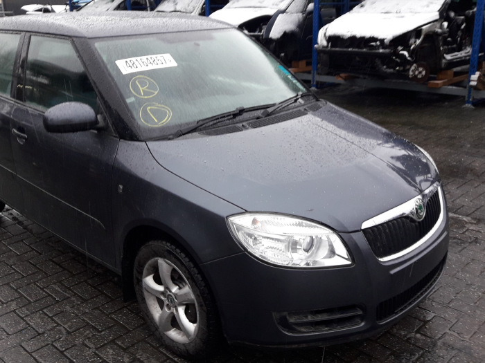 Skoda Fabia II 1.2i 12V Sloopvoertuig (2008, Donker, Grijs)