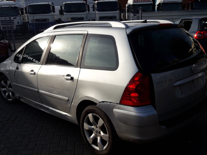 Peugeot 307 Sloopvoertuig (2007, Zilvergrijs)