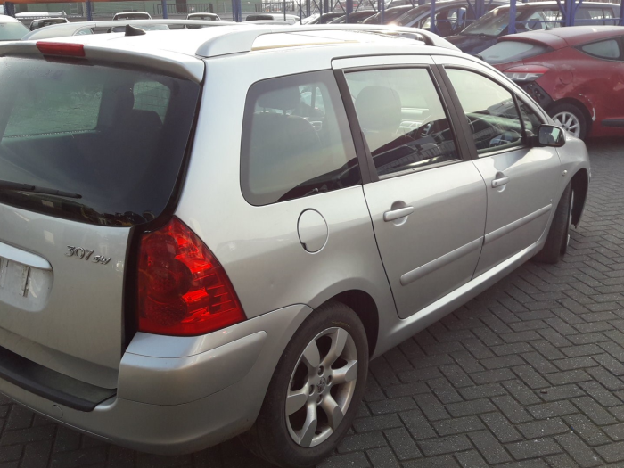 Peugeot 307 Sloopvoertuig (2007, Zilvergrijs)