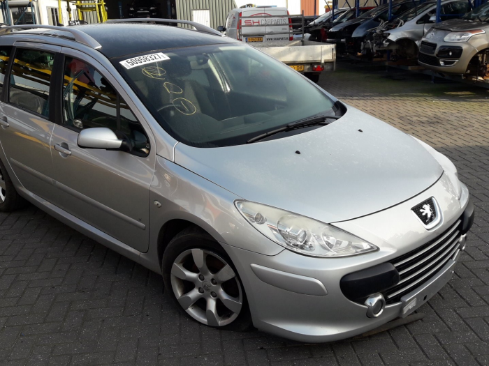 Peugeot 307 Sloopvoertuig (2007, Zilvergrijs)