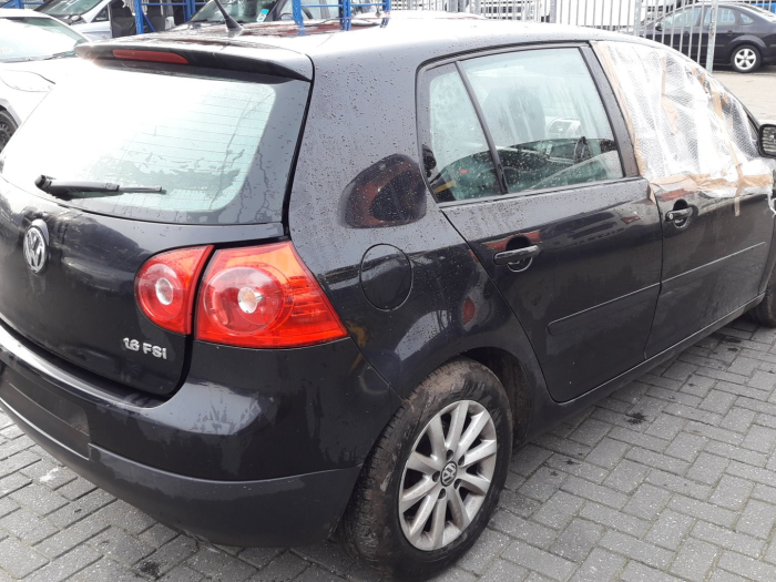 Volkswagen Golf V 1.6 FSI 16V Sloopvoertuig (2007, Zwart)