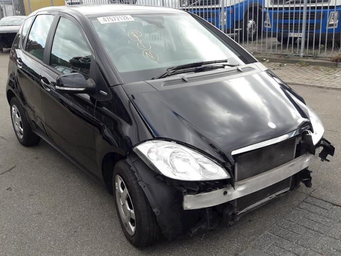 Mercedes A 1.5 A-160 Sloopvoertuig (2010, Zwart)