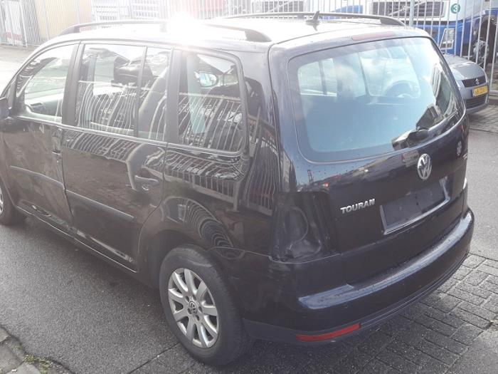 Volkswagen Touran 1.9 TDI 105 Euro 3 Sloopvoertuig (2009, Zwart)