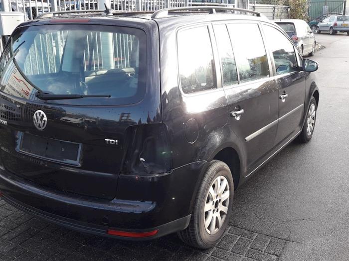 Volkswagen Touran 1.9 TDI 105 Euro 3 Sloopvoertuig (2009, Zwart)