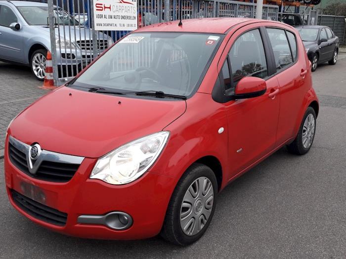 Opel Agila 1.0 12V Sloopvoertuig (2009, Rood)