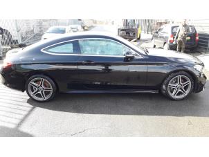 Mercedes C C-220d 2.0 Turbo 16V Sloopvoertuig (2019, Zwart)