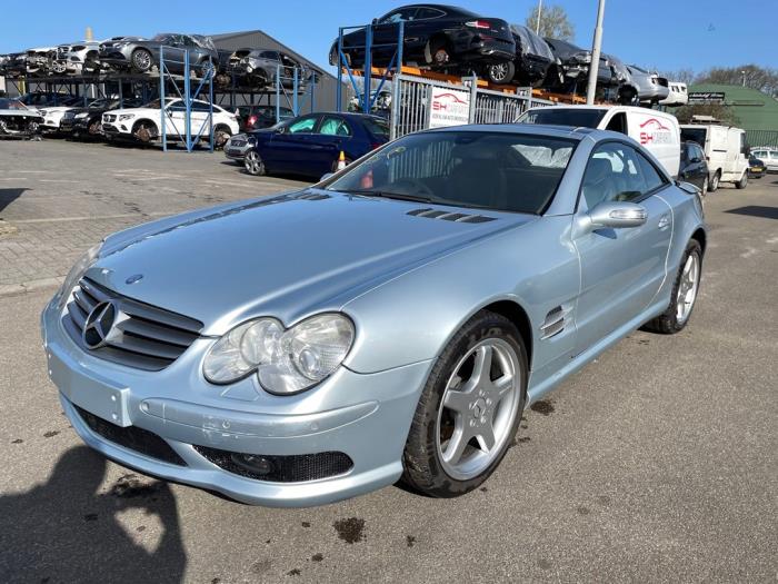 Mercedes SL 3.7 SL-350 V6 18V Sloopvoertuig (2004, Zilvergrijs)