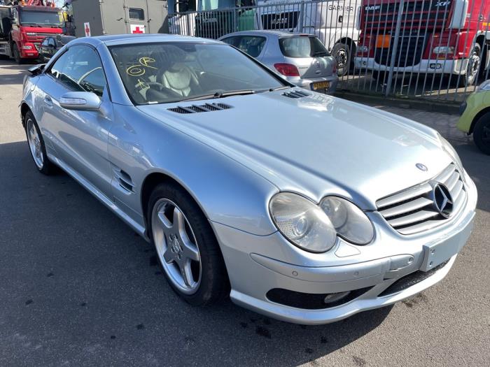 Mercedes SL 3.7 SL-350 V6 18V Sloopvoertuig (2004, Zilvergrijs)