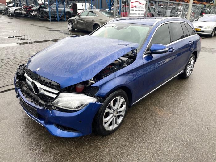 Mercedes C Estate C-220 CDI BlueTEC, C-220 d 2.2 16V Sloopvoertuig (2015, Blauw)