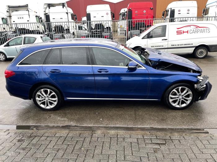 Mercedes C Estate C-220 CDI BlueTEC, C-220 d 2.2 16V Sloopvoertuig (2015, Blauw)