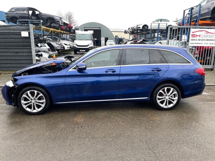 Mercedes C Estate C-220 CDI BlueTEC, C-220 d 2.2 16V Sloopvoertuig (2015, Blauw)
