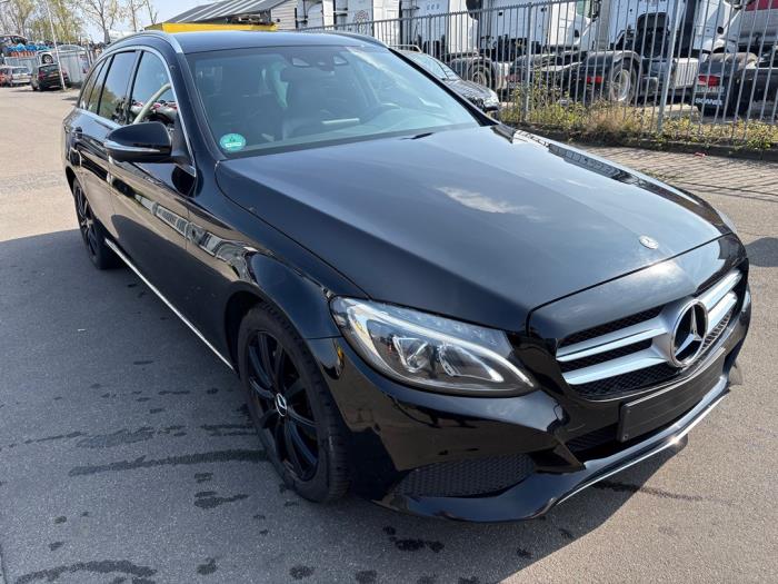 Mercedes C Estate C-220 CDI BlueTEC, C-220 d 2.2 16V Sloopvoertuig (2014, Zwart)