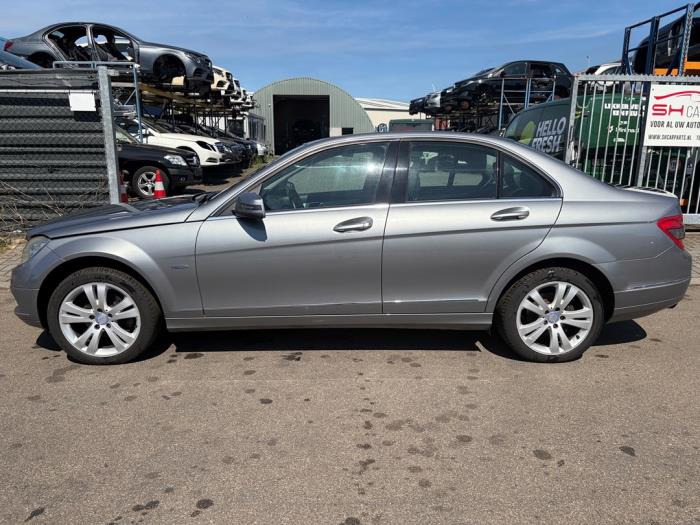 Mercedes C 1.6 C-180K 16V BlueEfficiency Sloopvoertuig (2009, Grijs)