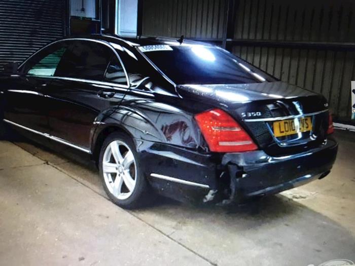 Mercedes S 3.0 S-350 CDI 24V 4-Matic Sloopvoertuig (2010, Metallic, Zwart)