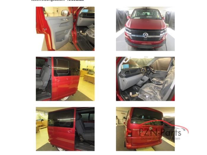 Volkswagen Transporter/Caravelle T6 2.0 TDI 204 Sloopvoertuig (2024, Rood)
