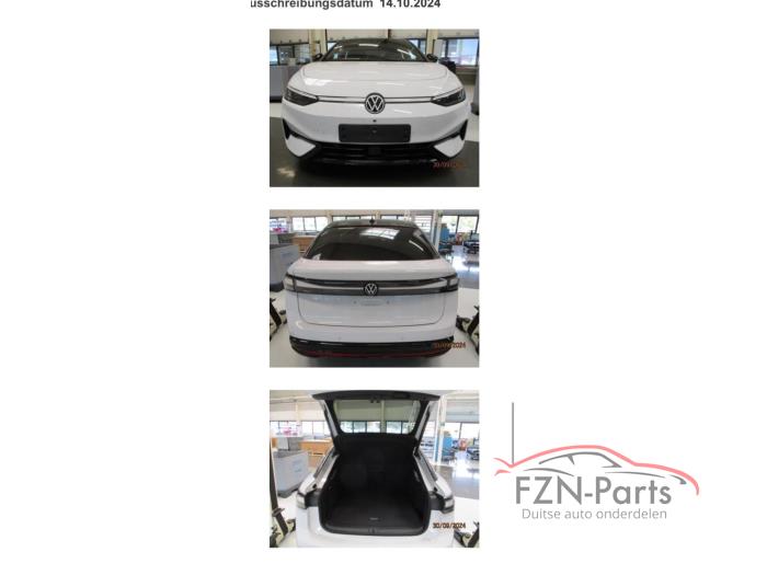 Volkswagen ID.7 Pro 77 kWh Sloopvoertuig (2023, Wit)