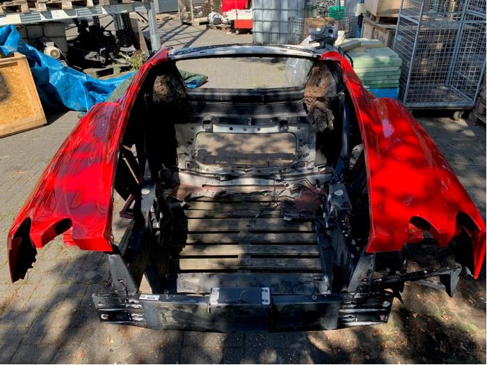 Ferrari F430 Sloopvoertuig (2005, Donker, Rood)