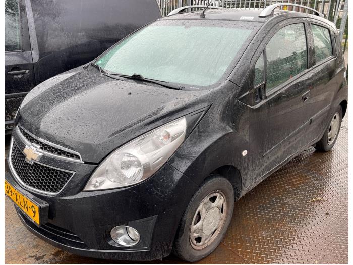 Chevrolet Spark 1.0 16V Bifuel Sloopvoertuig (2012, Zwart)