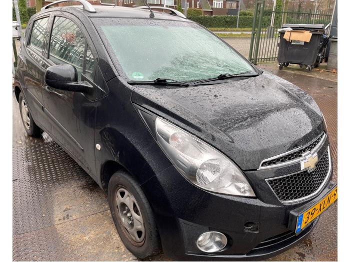 Chevrolet Spark 1.0 16V Bifuel Sloopvoertuig (2012, Zwart)