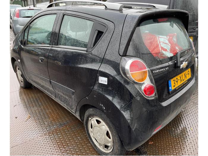 Chevrolet Spark 1.0 16V Bifuel Sloopvoertuig (2012, Zwart)