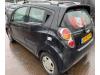 Chevrolet Spark 1.0 16V Bifuel Sloopvoertuig (2012, Zwart)