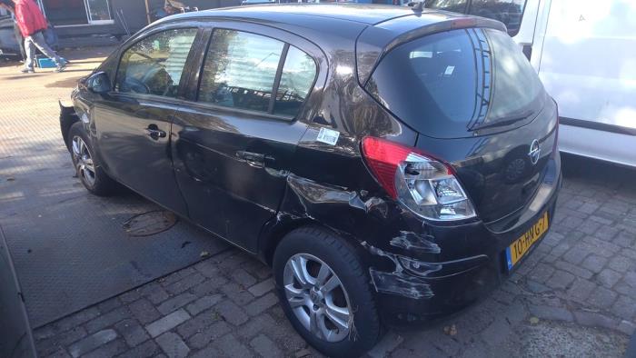Opel Corsa D 1.4 16V Twinport Sloopvoertuig (2009, Zwart)