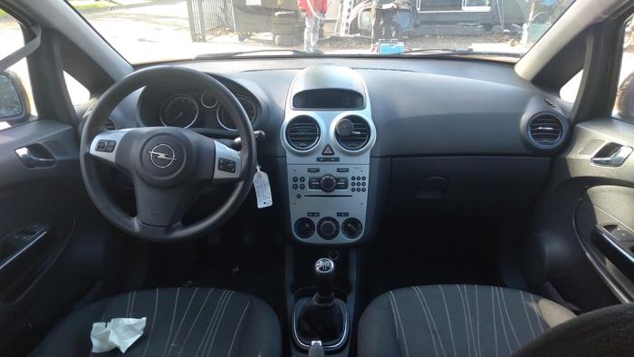 Opel Corsa D 1.4 16V Twinport Sloopvoertuig (2009, Zwart)