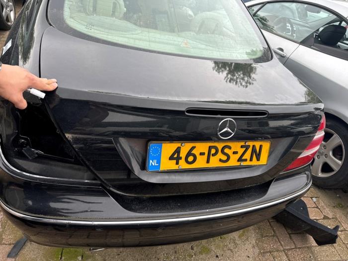 Mercedes CLK 1.8 200 K 16V Sloopvoertuig (2004, Zwart)