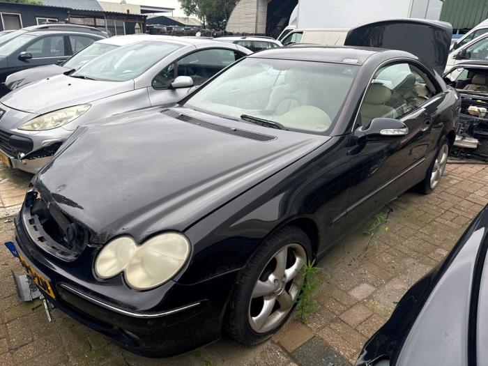 Mercedes CLK 1.8 200 K 16V Sloopvoertuig (2004, Zwart)