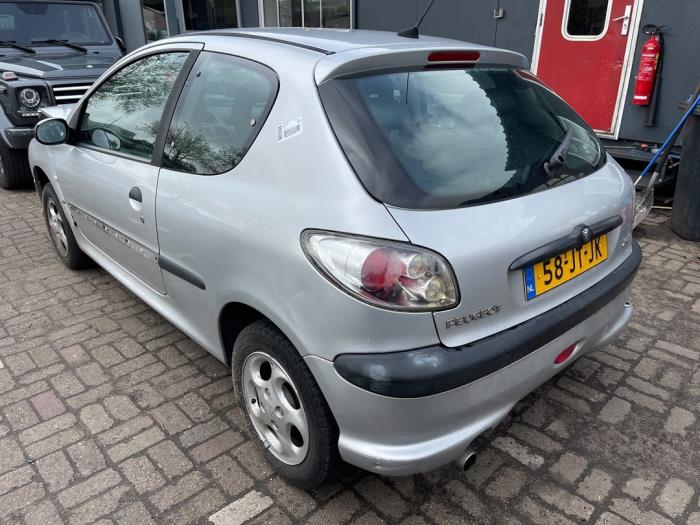 Peugeot 206 1.4 XR,XS,XT,Gentry Sloopvoertuig (2003, Grijs)